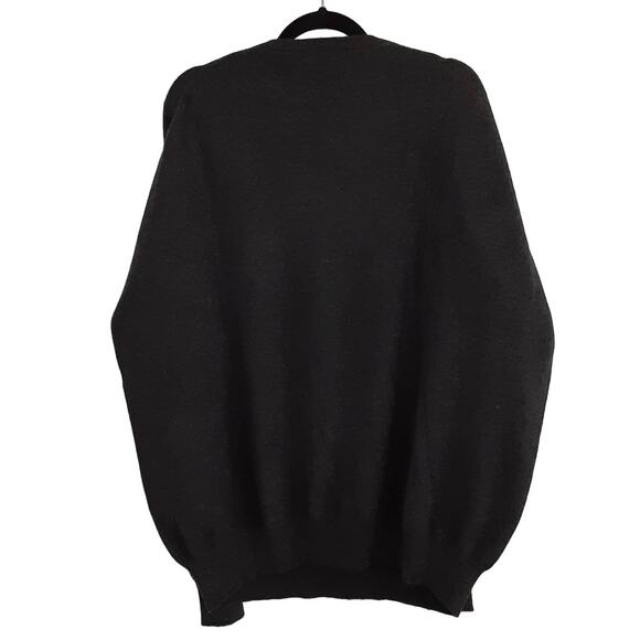 RoundTree & Yorke Platinum Label Angora Cashmere V Neck Sweater Mens XXL Gray - Picture 3 of 10